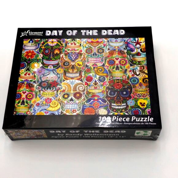 Day Of The Dead Jig‎ Saw Puzzle 100 Pieces By Randy Wollenmann - Picture 4 of 4